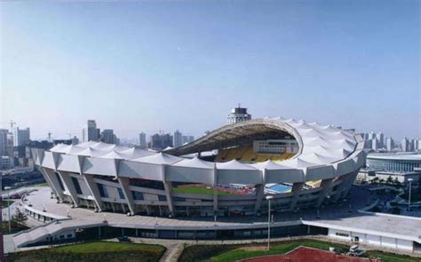 上海大型膜结构建筑-八万人体育馆