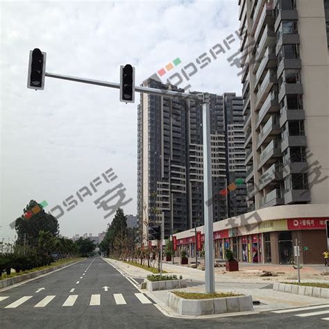 广州南沙智能交通信号灯系统项目-LED交通信号灯案例-深圳市拓安科技有限公司