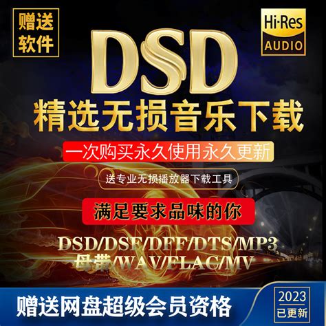 DSD无损音乐下载高品质hires音源 hifi母带发烧级车载wav flac_虎窝淘