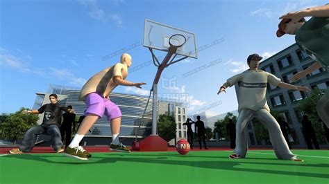 【打篮球】篮球比赛-男子篮球-投篮-体育运动-CG模型网（cgmodel)-让设计更有价值!