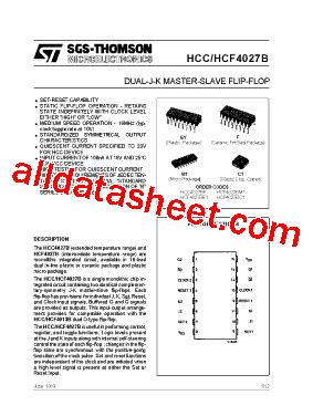 4027 Datasheet(PDF) - STMicroelectronics