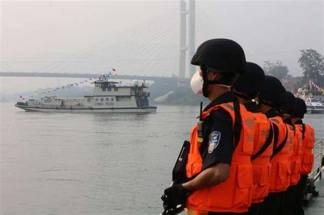 开屏新闻-中老缅泰启动第111次湄公河联合巡逻执法