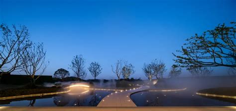 咸宁 环球融创 梓山湖未来城 示范区 景观设计 / 山水比德 | 特来设计