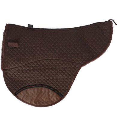 F.R.A. Saddle Pad De Luxe Extra for a Treeless Saddle Brown - Agradi.com