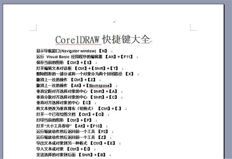 CorelDRAW2021快捷键大全-CorelDRAW中文网站