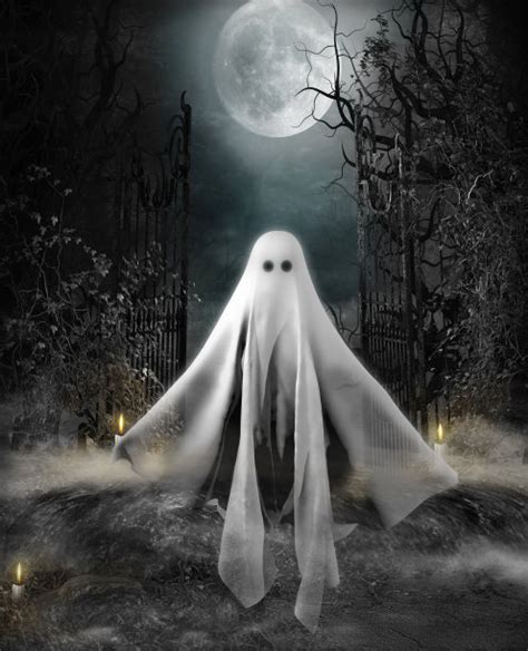 幽灵勾魂恐怖黑白图案元素素材下载-正版素材402081948-摄图网