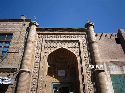 新疆喀什古城东门高清图片下载-正版图片502384851-摄图网
