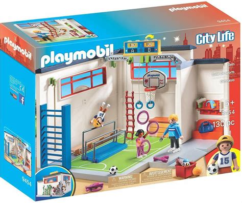 Playmobil City Life 9454 Turnhalle Ergänzungsset Spielset Figuren ab 5 ...