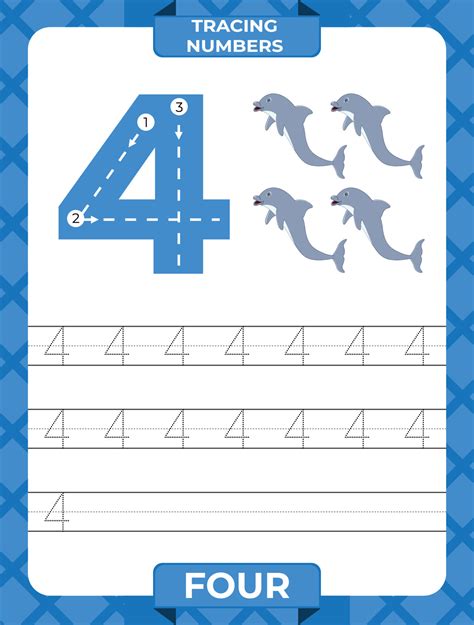 How to Write Number 4? | Learn and Solve Questions