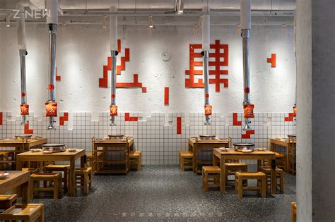 紫牛设计 |么肆烤肉（汉阳人信汇店）|空间|建筑设计|紫牛餐饮空间设计_原创作品-站酷ZCOOL