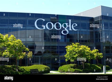 Google headquarters in Mountain View, California Stock Photo - Alamy