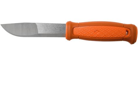 Mora Kansbol Burnt Orange 13507 bushcraft knife with multi-mount sheath ...