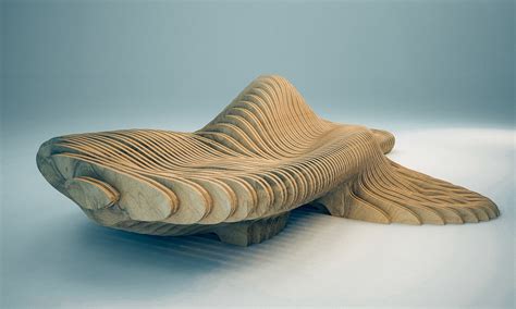灵感与创意来自深海中的鲸鱼。用建筑的手法来做家具，很惊艳的说