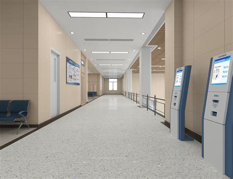 现代医院效果图 - 效果图交流区-建E室内设计网