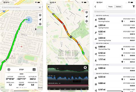 我的足迹app 限时免费 iOS版 徒步跑步记录路程（￥30→0）-系统迷
