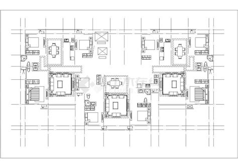 宜春市长泾新村某3层混合结构单体别墅平立面设计CAD图纸（含结构图）_混合结构_土木在线