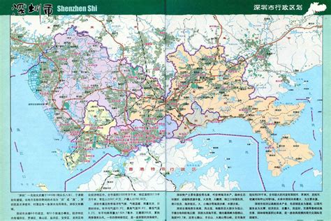深圳旅游地图图片