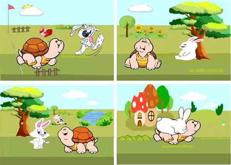 The Hare and the Tortoise 龟兔赛跑 - 小学英语戏剧绘本 - 世纪外语网