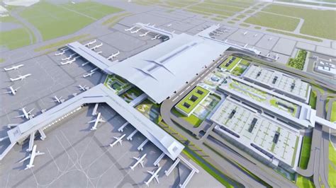 谱写高质量发展新篇章西安咸阳国际机场三期扩建工程东航站楼项目主体结构施工完成_腾讯视频