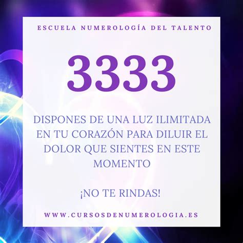 Significado del número 3333. Numerología 3333. - Cursos De Numerologia