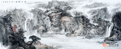 中国山水画|纯艺术|国画|楽天 - 原创作品 - 站酷 (ZCOOL)