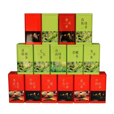 中国好茶普洱茶半斤四方罐一斤茶叶罐铁罐铁盒礼品盒通用茶叶包装-阿里巴巴