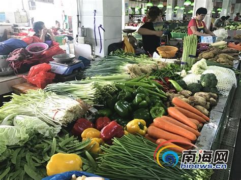 240多辆瓜菜车陆续过海 海口多家农贸市场菜价下降-新闻中心-南海网