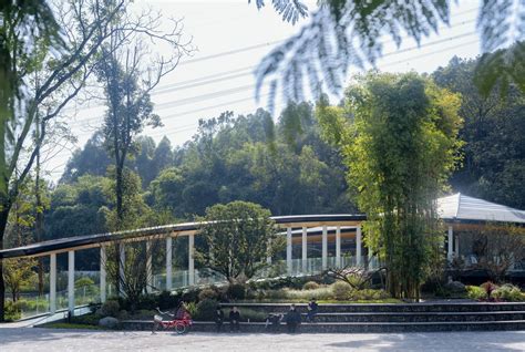 竹文化的意象解读：崇州·竹艺村游客中心 / 小隐建筑 | 建筑学院
