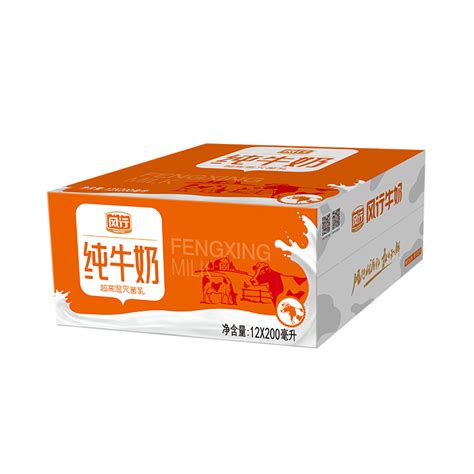 Fengxing milk 风行牛奶 仙泉湖牧场纯牛奶 200ml*12盒49.5元（需买2件，共99元） - 爆料电商导购值得买 - 一起惠 ...