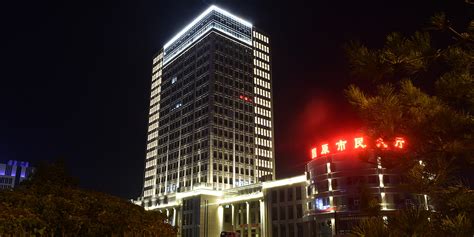 亮丽龙为宁夏固原民生楼提供LED灯亮化方案工程
