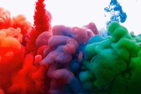 色彩液体流动素材gif动图图片-正版gif素材401355027-摄图网