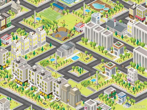 模拟城市我是市长攻略布局 平面图_历趣