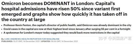 日新增确诊近6万，伦敦已成英国Omicron“震中”！| 英国撤销国际旅行红色名单！ - 知乎