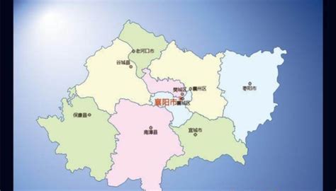 襄阳市各地，城区面积排名，最大县城在最东端，最小县城在最西端_樊城