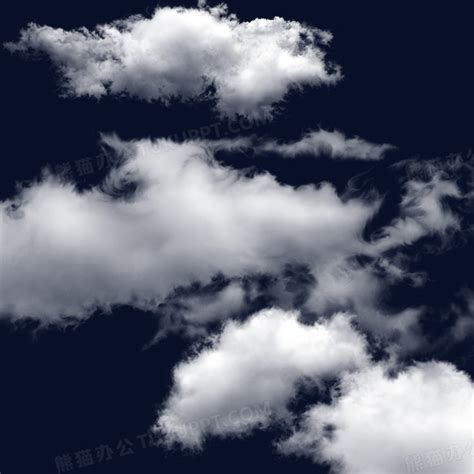 云彩笔刷白云 云朵 云图片素材免费下载 - 觅知网
