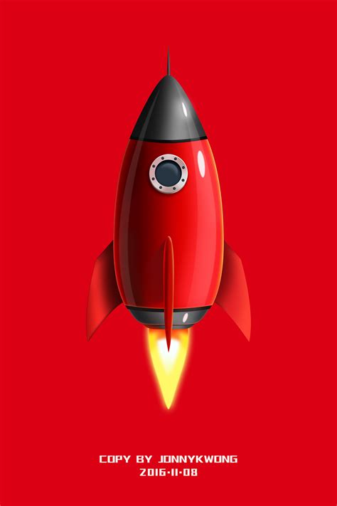 火箭发射|平面|海报|JonnyKong - 原创作品 - 站酷 (ZCOOL)