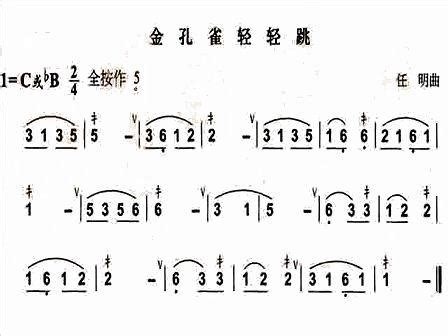 葫芦丝独奏曲108首(葫芦丝十大名曲谱)--兰迪曲谱网