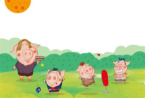 三只小猪 儿童插画|插画|儿童插画|wzqzikii - 原创作品 - 站酷 (ZCOOL)
