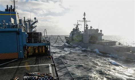 加媒称目睹中国军舰横切逼美舰改道，双方最近时仅有166米__财经头条