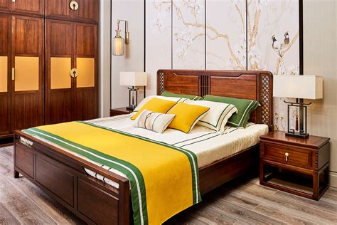 卧室木地板装修效果图 中式典雅木质空间-地板网