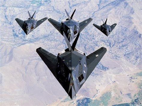 美国F-117A夜鹰隐形战斗机_图片_互动百科