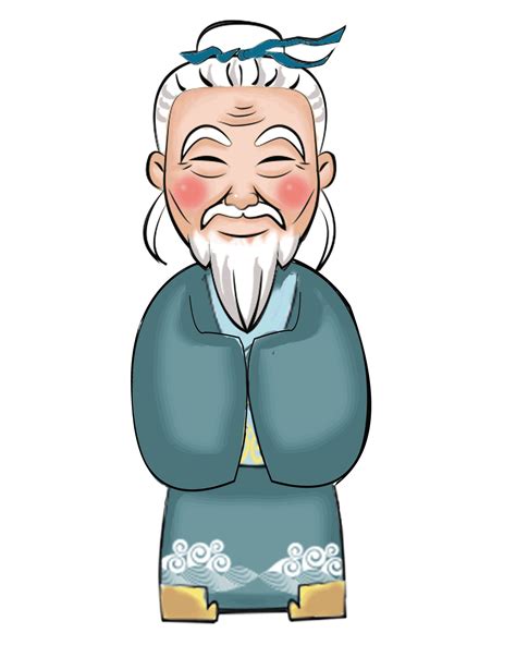 古代老头图片