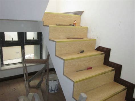 木板楼梯踏步图片,简单,自流平_大山谷图库
