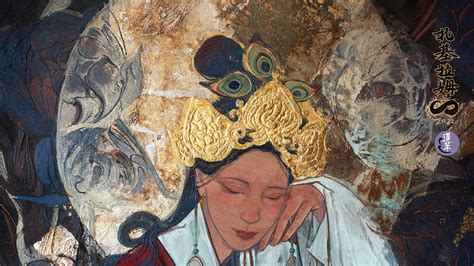 女财神藏地女神扎基拉姆图片