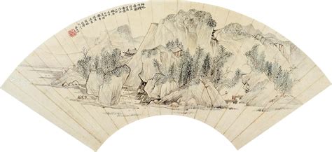 浮玉山居图图片