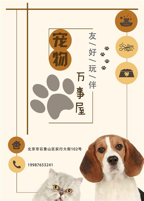 宠物俱乐部促销海报模板素材-正版图片400196112-摄图网