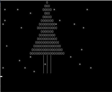 java 实现简单圣诞树的示例代码(圣诞节快乐） / 张生荣
