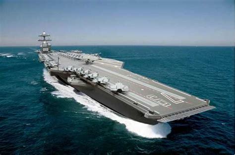 又搞军备竞赛？美海军第4艘福特级航母开建，同时在建航母达到3艘