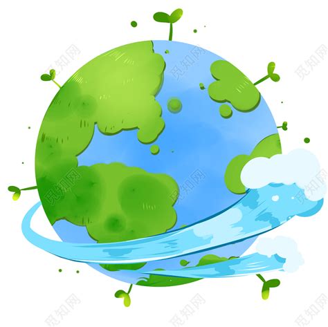 绿色世界地球日地球的事我们的事保护地球爱护环境PPT模板下载 - 觅知网