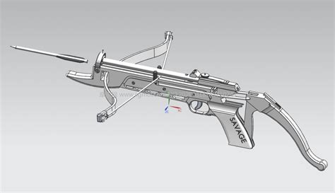 弓弩模型系列012-cg模型免费下载-CG99